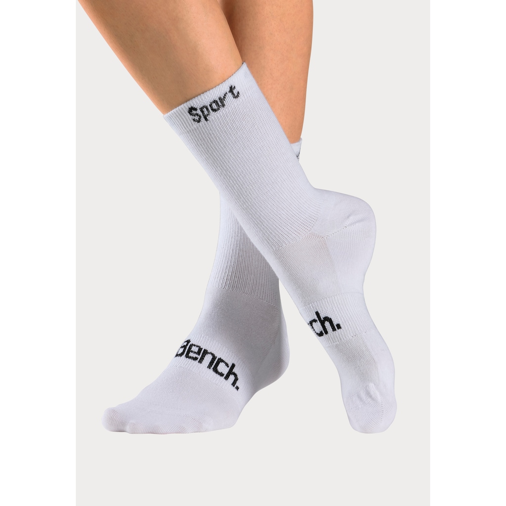 Bench. Sportsocken, (Packung, 6 Paar), mit antibakterieller Feuchtigkeitsregulierung