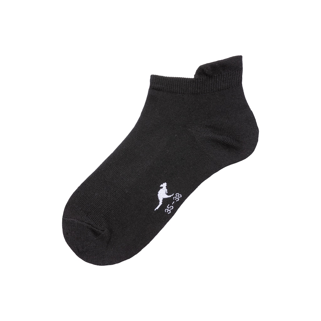 KangaROOS Sneakersocken, (Packung, 10 Paar), mit erhöhtem Bündchen