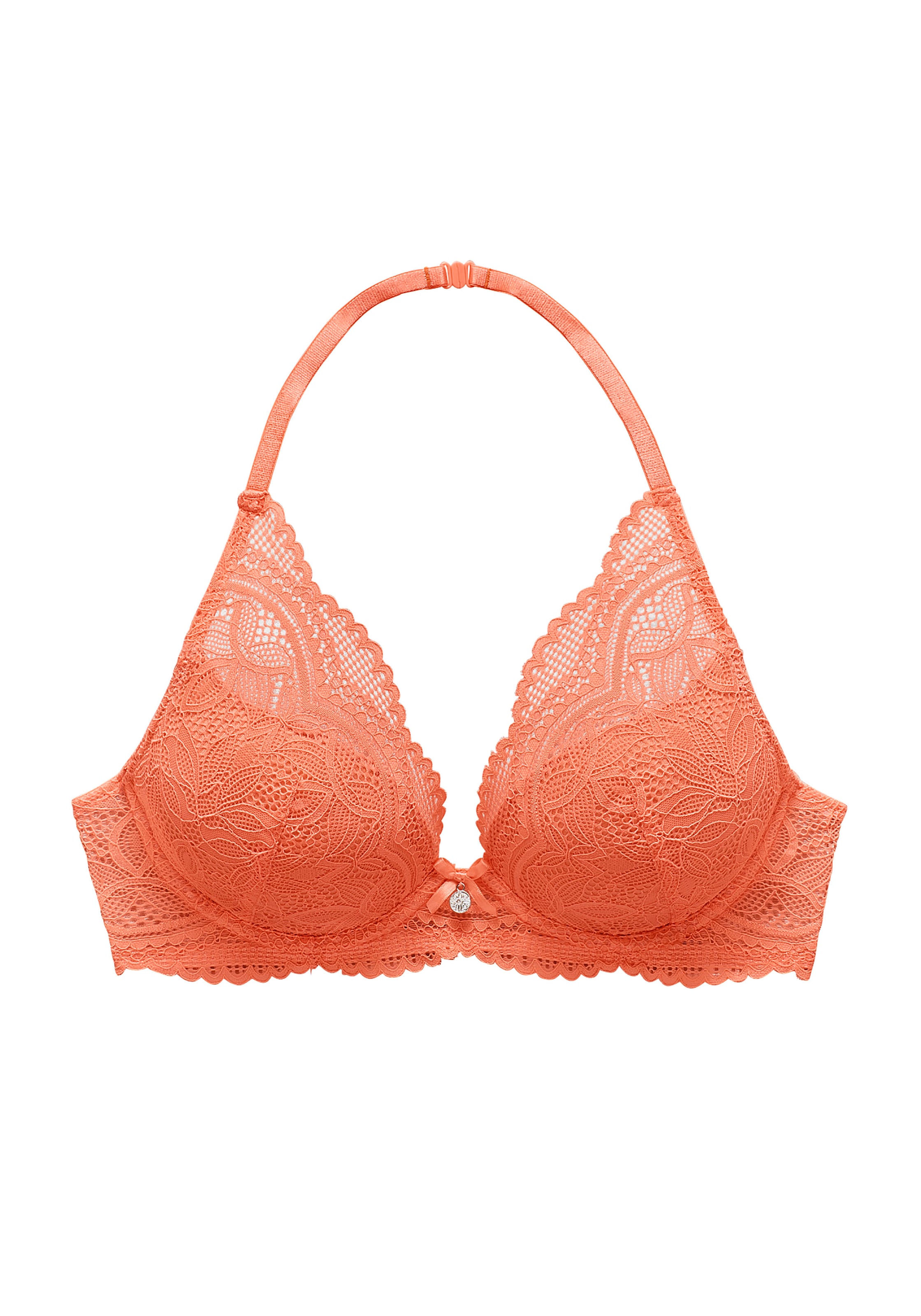 Nuance Neckholder-BH »Vivianna«, mit verschiedenen Träger Varianten, mit floraler Spitze, Dessous