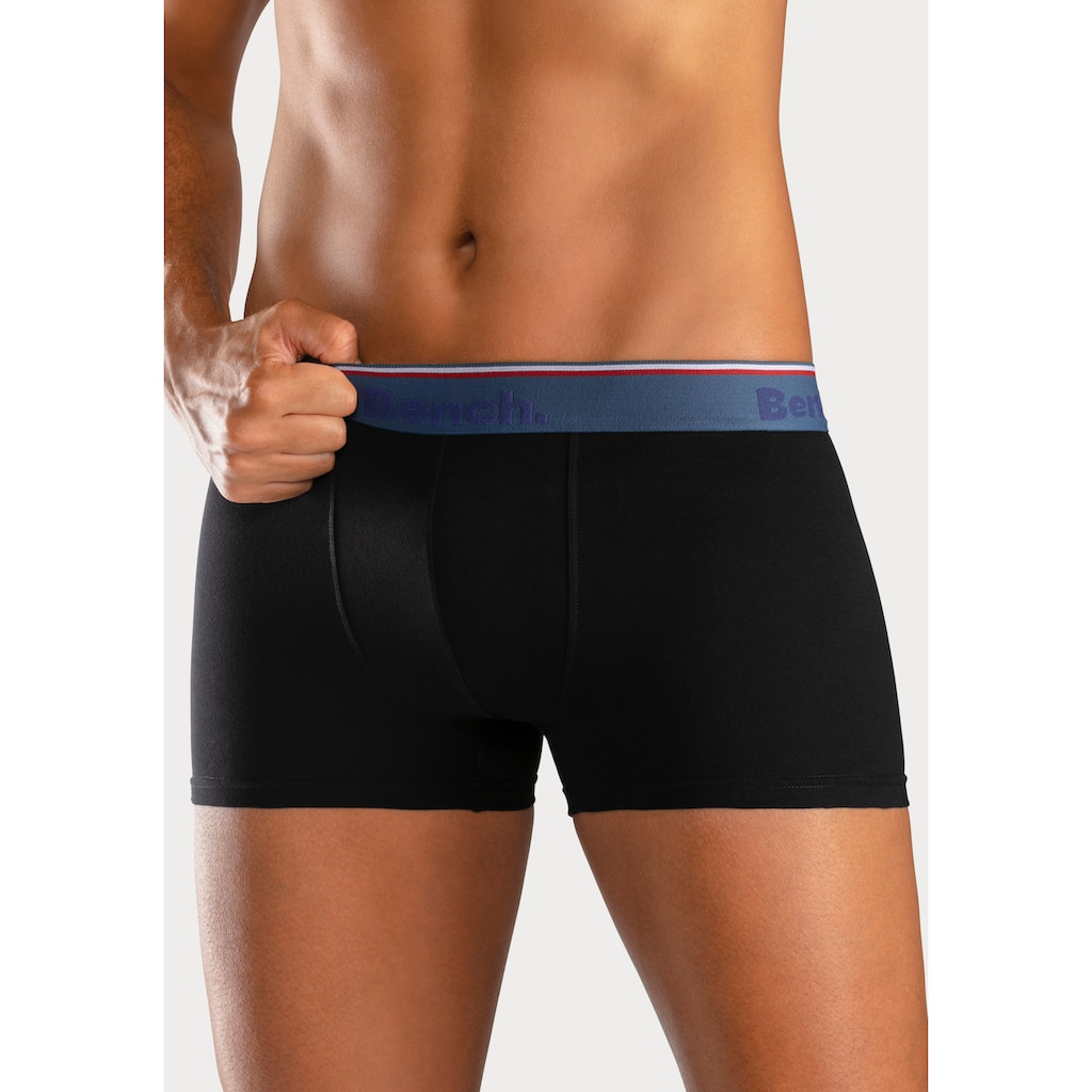 Bench. Boxer »Boxershorts für Herren«, (Packung, 4 St.), Unterhosen aus Baumwoll-Mix