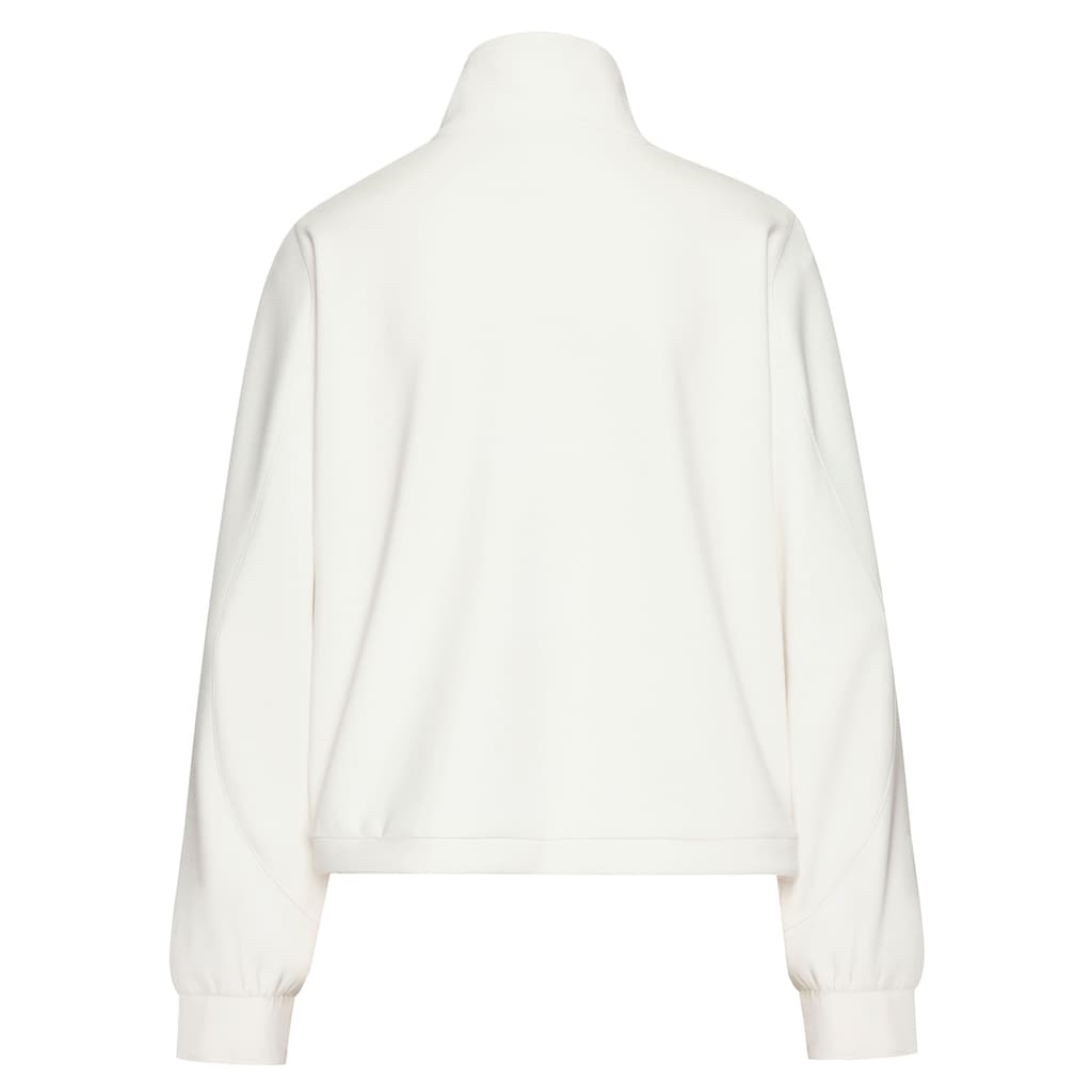 Copenhagen Studios Langarmshirt, aus hochwertigem Material mit Stehkragen und Reissverschluss