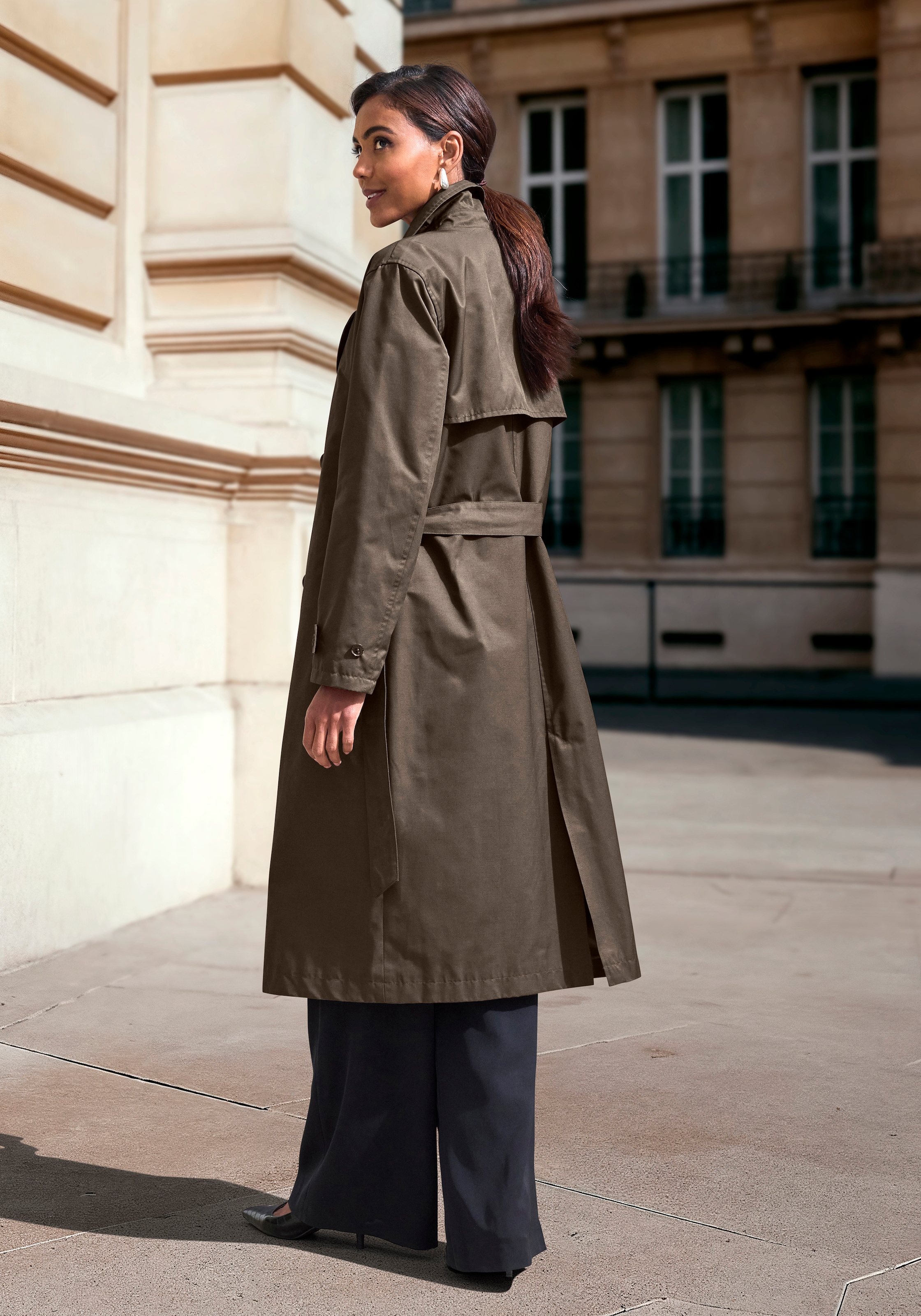 French Connection Langjacke Trenchcoat im Blouson-Style
