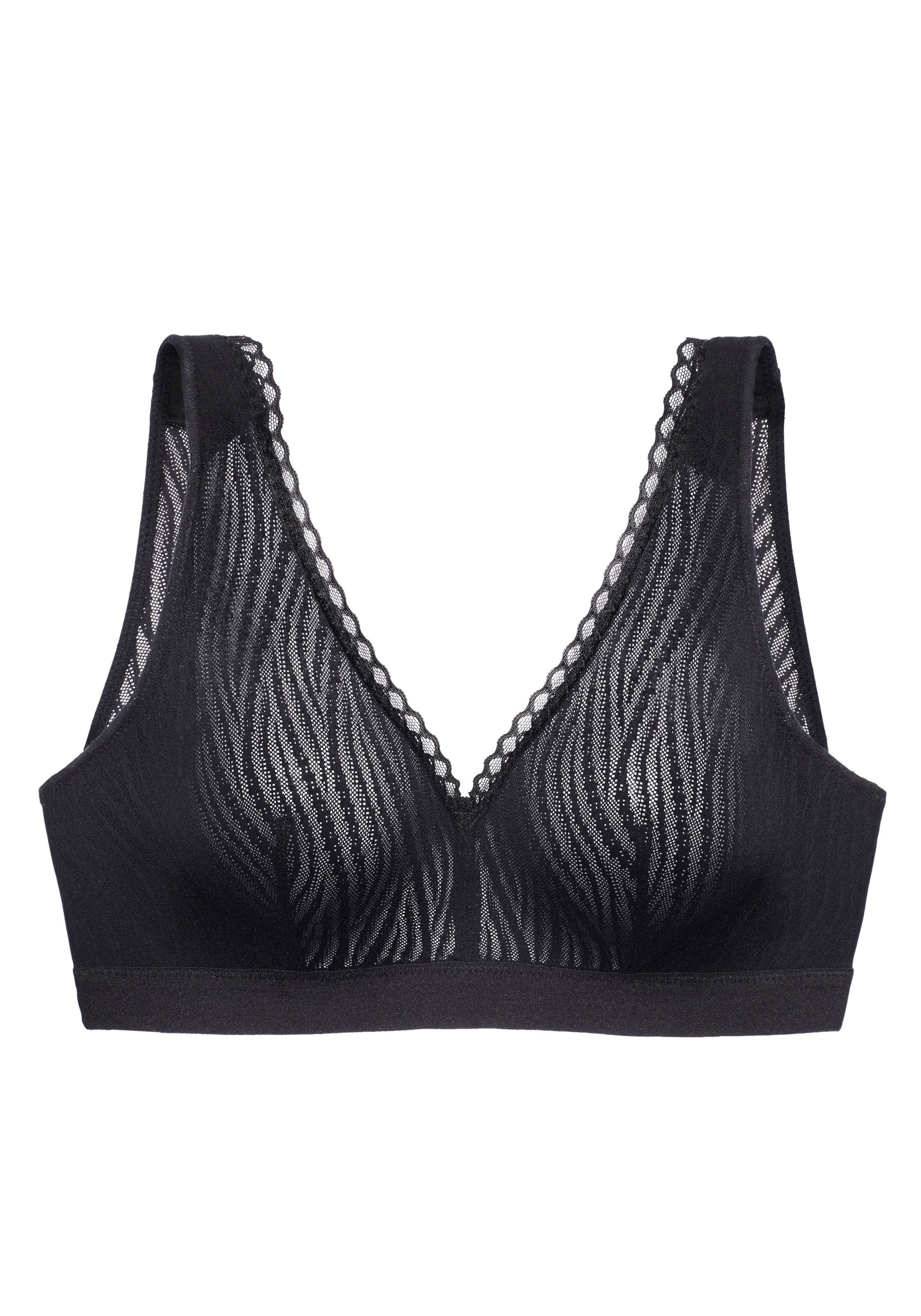 Vivance Soutien-gorge emboîtant ohne Bügel, aus Spitze – ideal für grosse Grössen