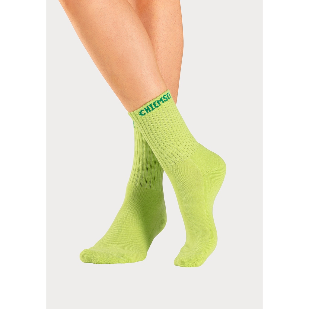 Chiemsee Tennissocken, (Packung, 6 Paar), mit eingestricktem Markennamen