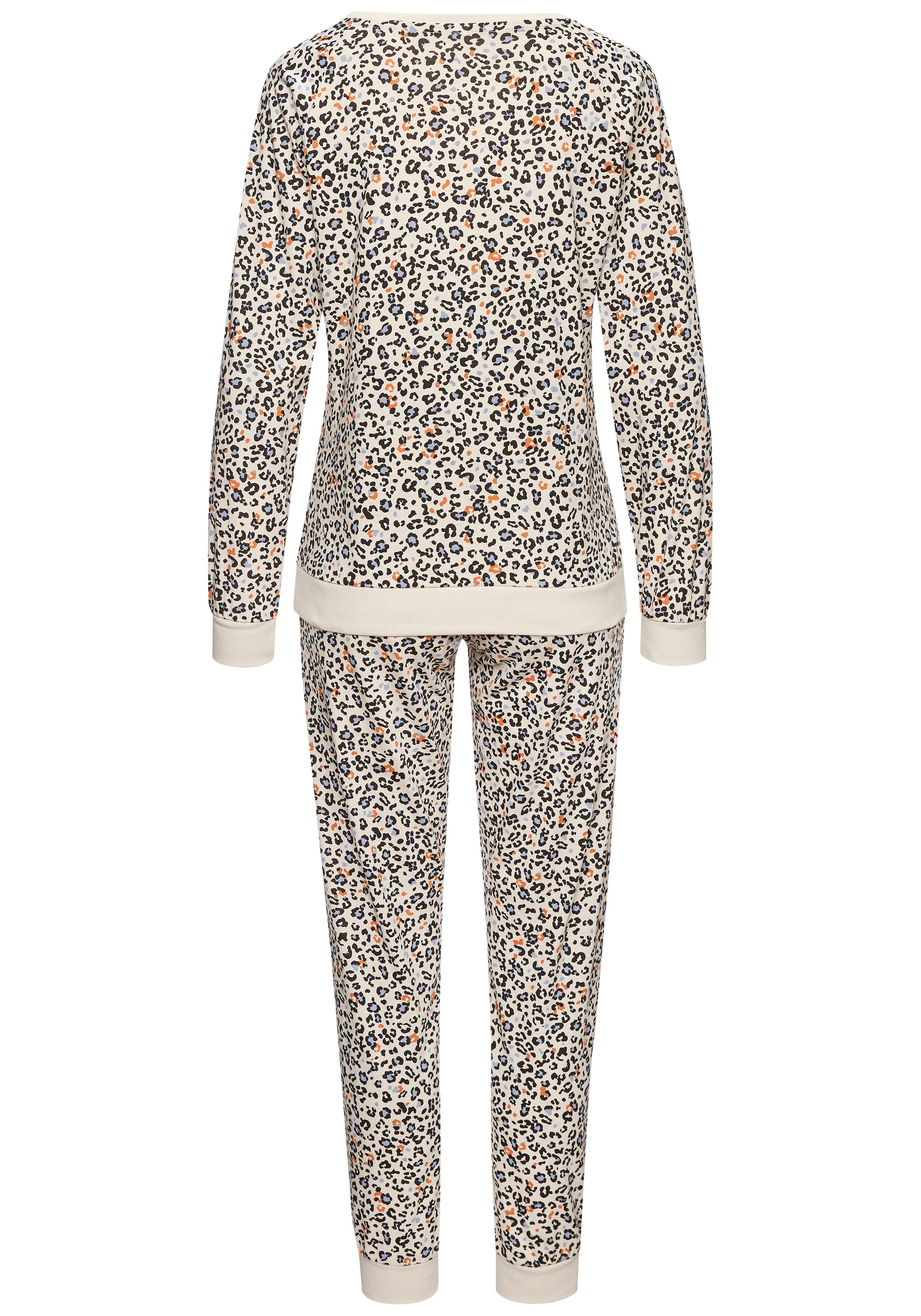 Vivance Dreams Pyjama, (2 tlg.), mit schönem Animalprint