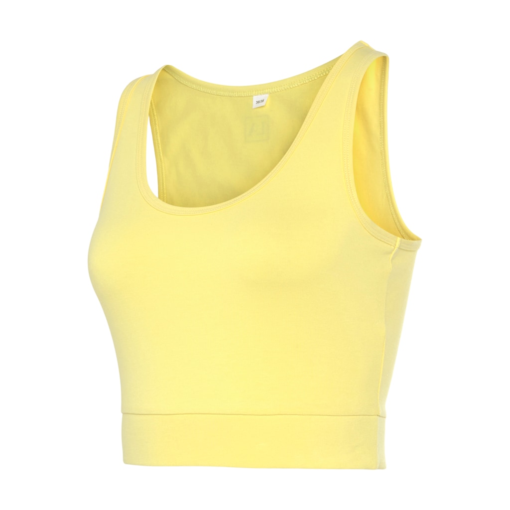 LASCANA ACTIVE Sporttop, Crop-Top mit breiten Trägern