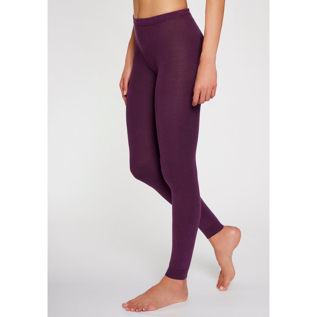 Lavana Strickstrumpfleggings, Thermosan, fein gestrickt, weich und elastisch