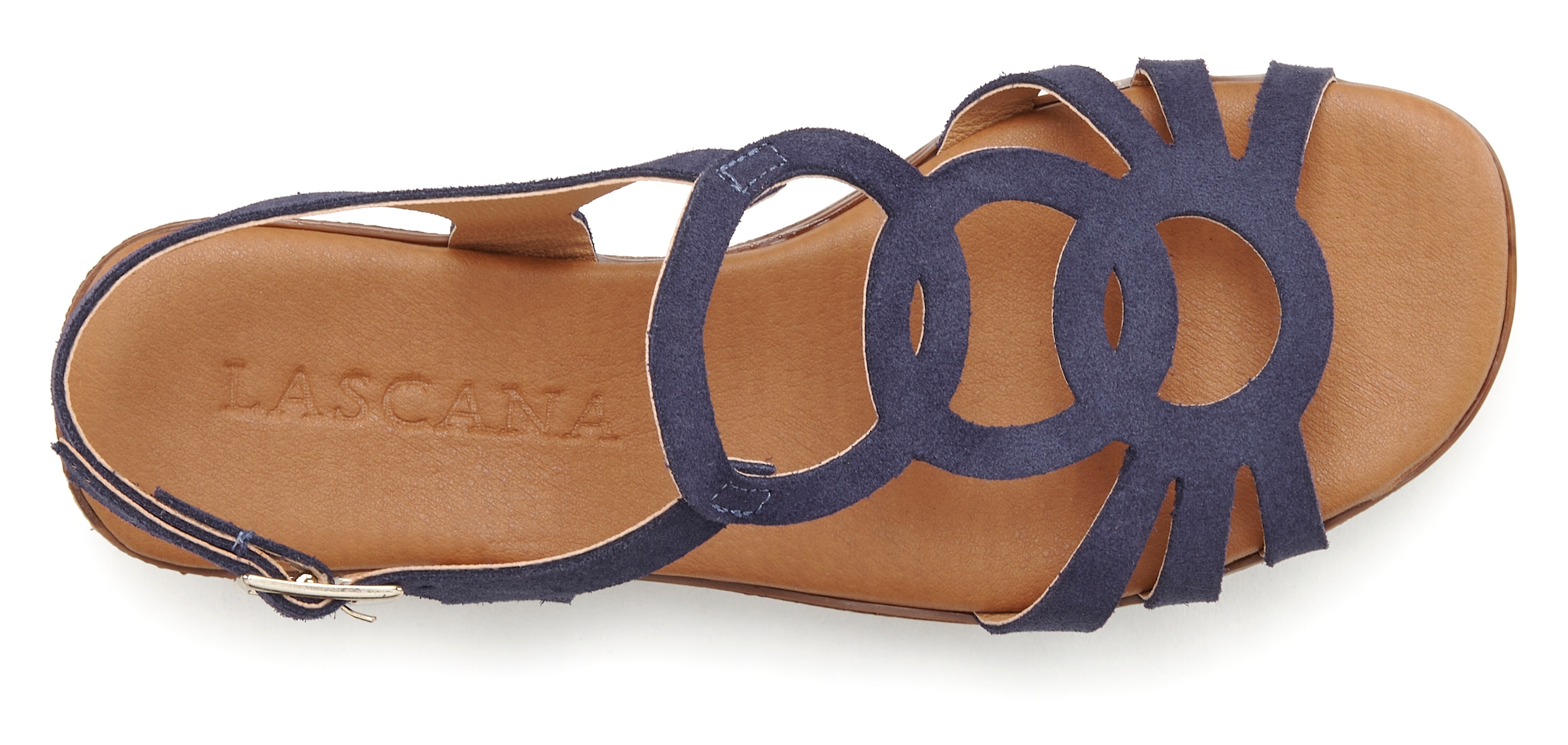 LASCANA Sandale »Sommerschuh«, aus hochwertigem Leder, Sandalette, Sommerschuh