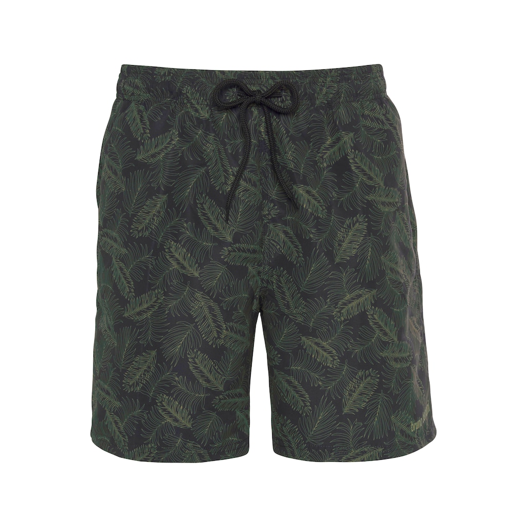 Bruno Banani Badeshorts, mit floralem Design