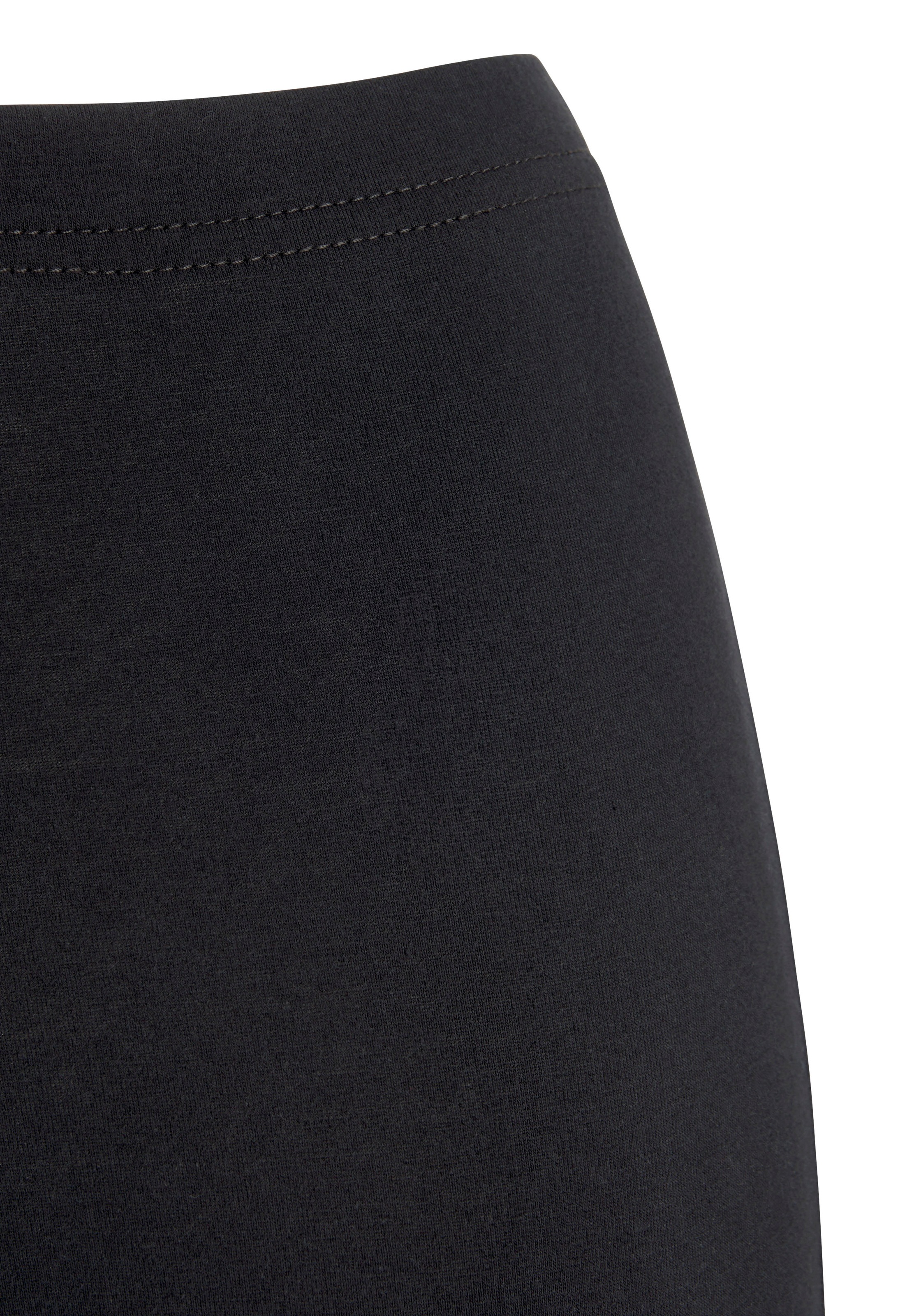 LASCANA Lange Unterhose, (Packung, 2 St.), "Perfect Basics" aus elastischer Baumwolle