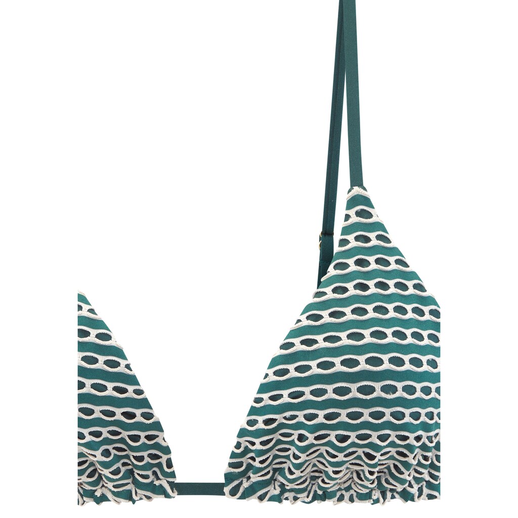 Copenhagen Studios Triangel-Bikini-Top »Gianna«, aus Strukturware