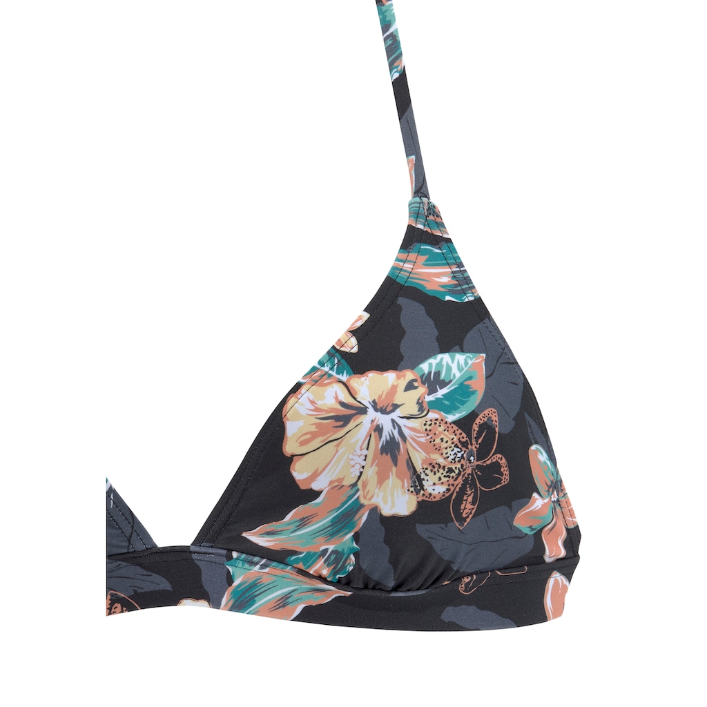 Venice Beach Triangel-Bikini-Top »Lori«, im tropischen Design, herausnehmbare Softcups, verstellbare Träger