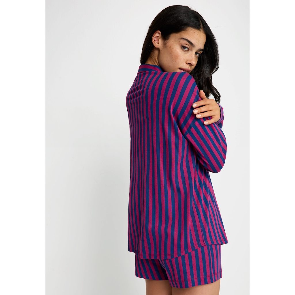 LSCN by LASCANA Shorty, (2 tlg.), mit schönem Streifenprint