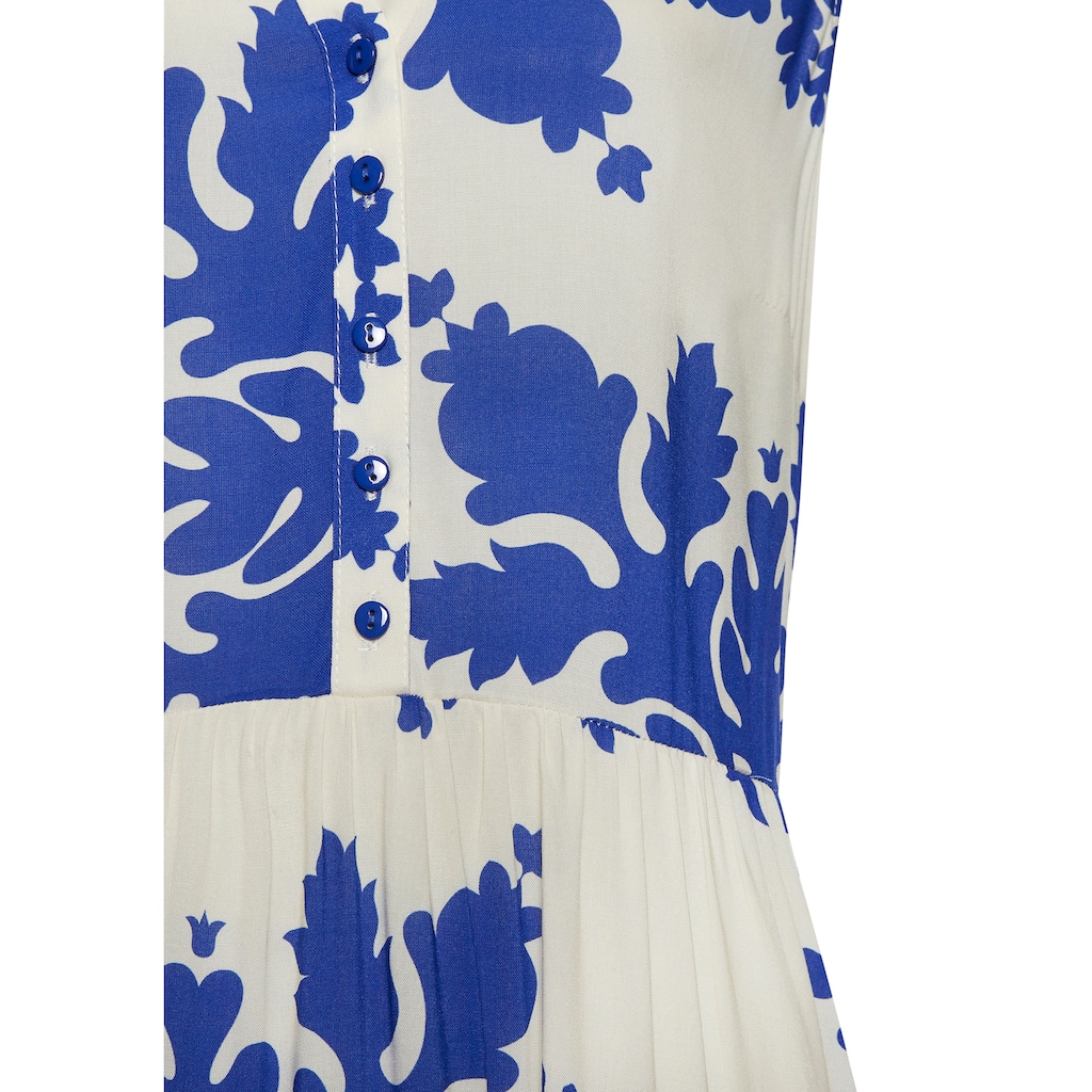 Vivance Maxikleid, mit Volants, Sommerkleid