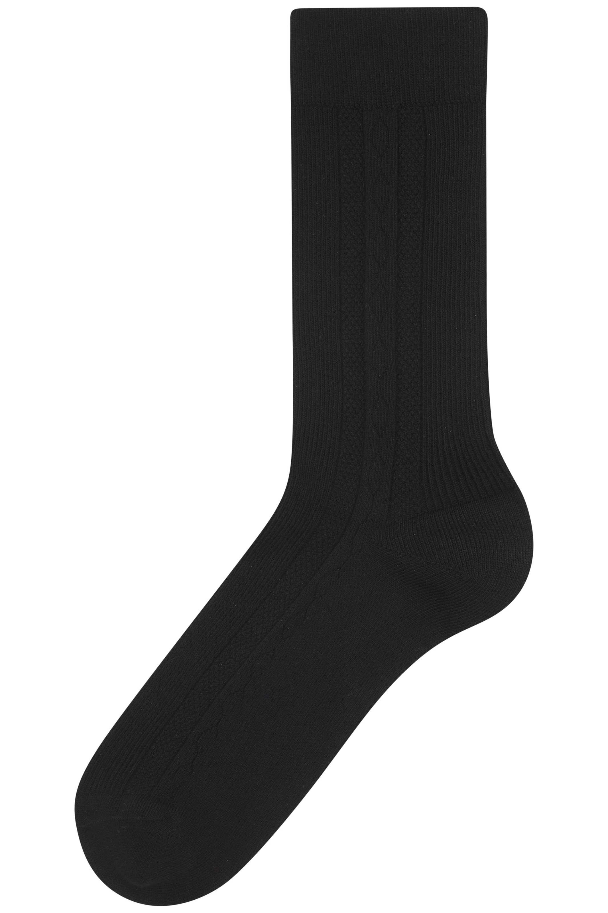 H.I.S Chaussettes d'affaires »Klassische Herren, Männersocken, unifarben, ohne drückende Naht« Paquet, chaussettes de costume, 5 Couple tlg. avec motifs tricotés discrets