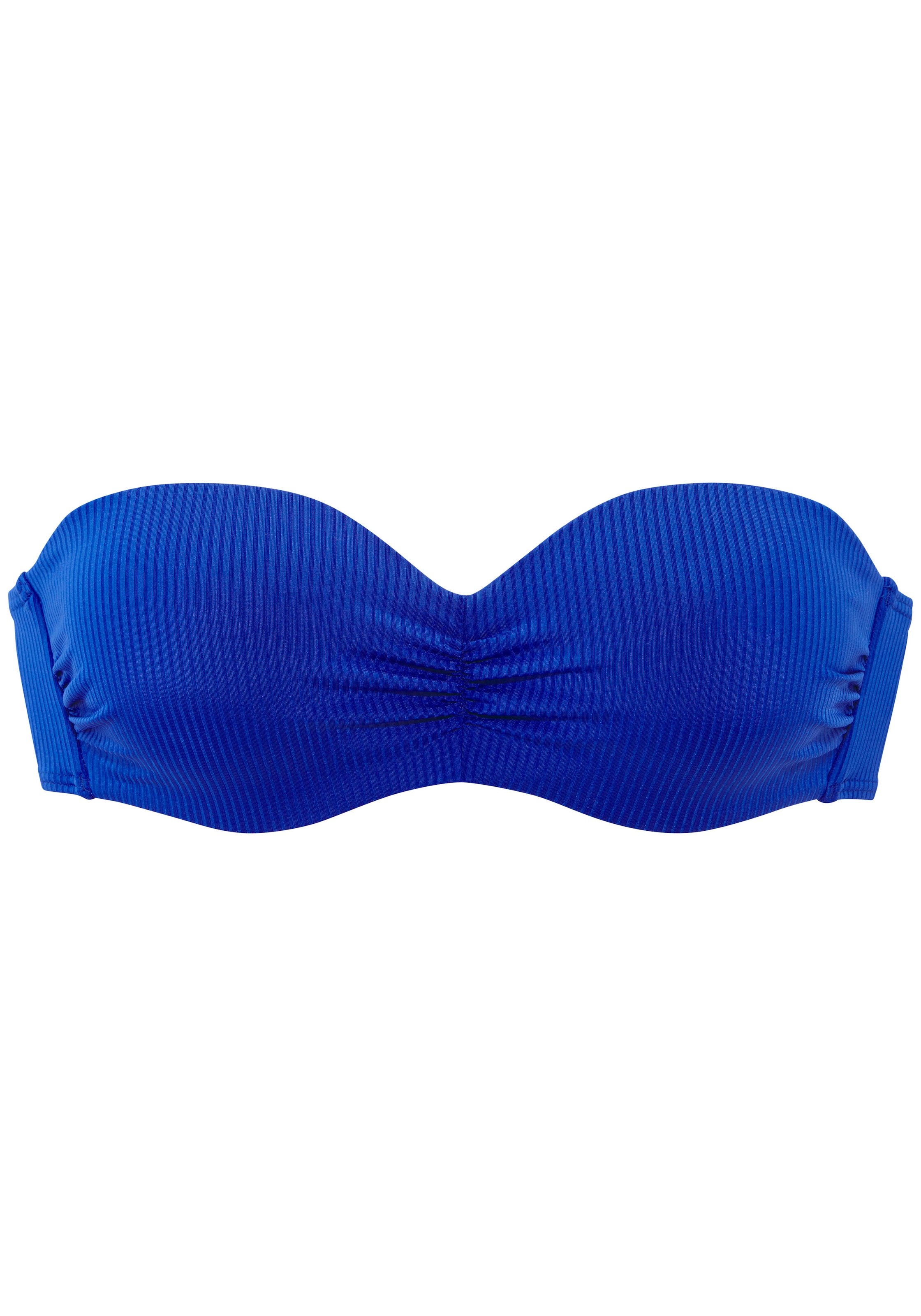 Venice Beach Bandeau-Bikini-Top »Lucky« aus gerippter Strukturware