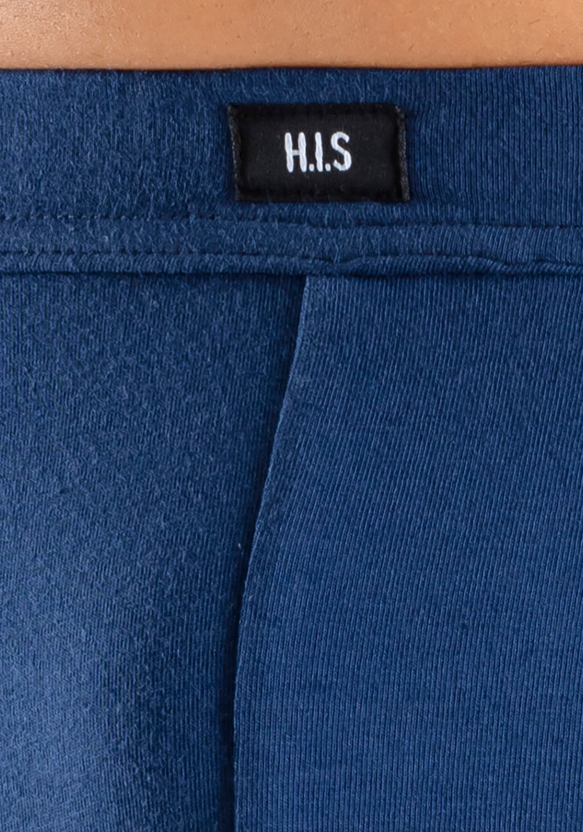 H.I.S Boxer »Boxershorts für Herren«, (Packung, 4 St.), mit kontrastfarbigen Streifen an den Seiten
