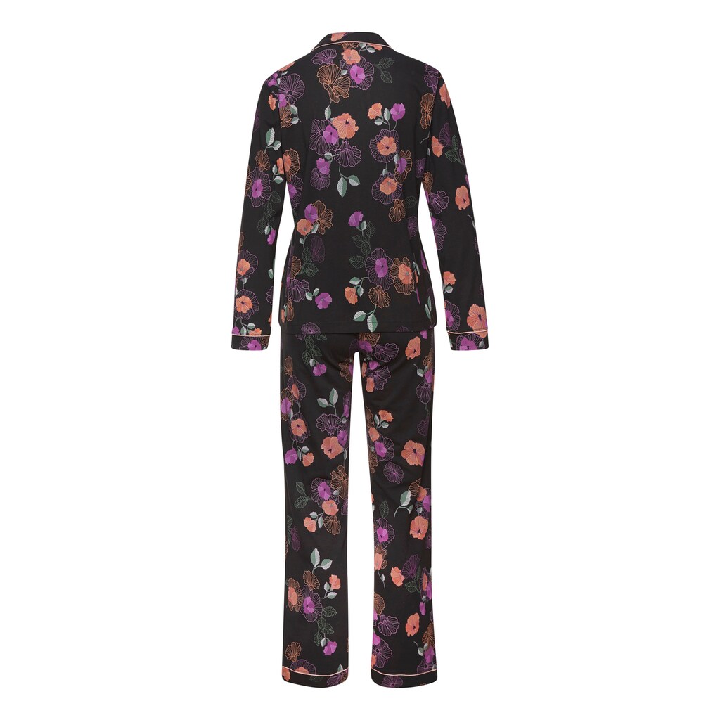 Vivance Dreams Pyjama, (2 tlg.), mit Blumen-Druck