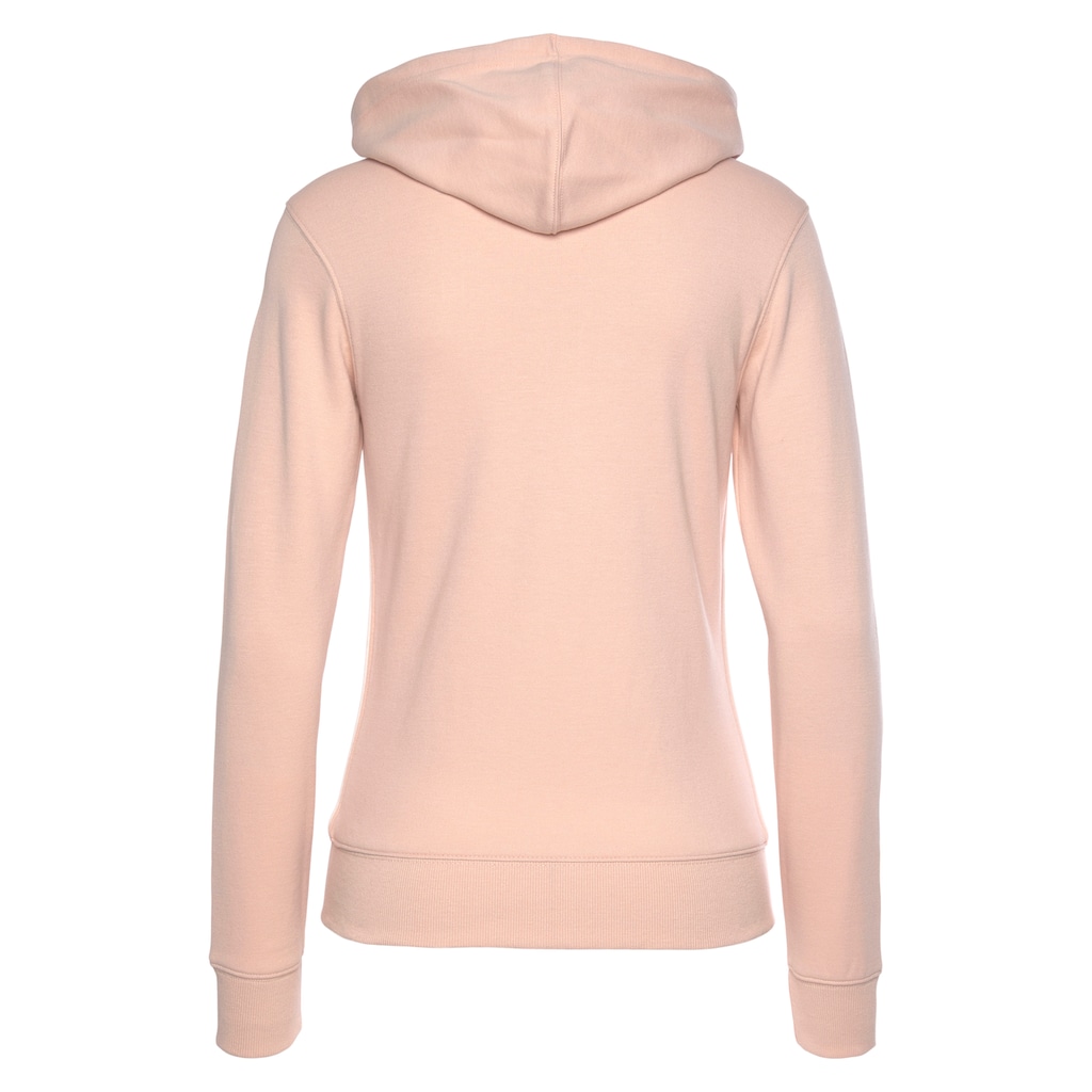 H.I.S Kapuzensweatjacke, mit seitlichem Piping und kleiner Markenstickerei, Loungeanzug