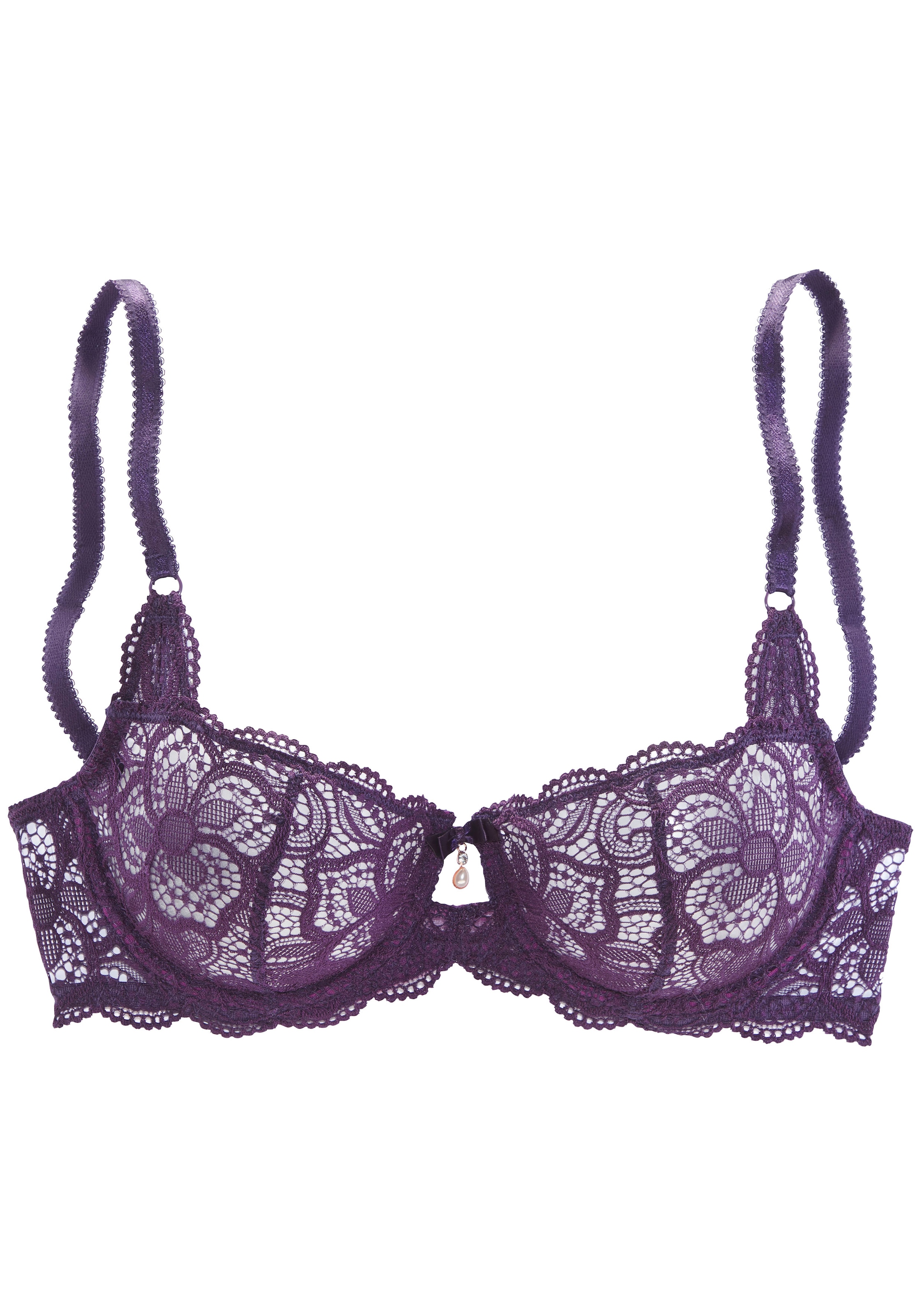 LASCANA Bügel-BH »Nikoletta«, aus floraler Stickereispitze, sexy Dessous