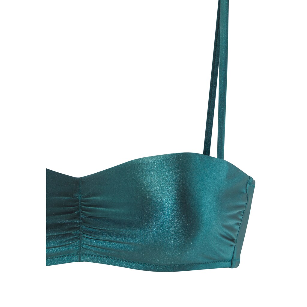 Copenhagen Studios Bandeau-Bikini-Top »Manon«, aus glänzendem Material