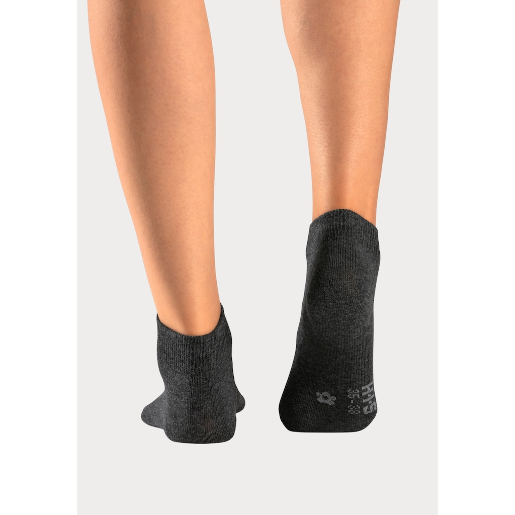 H.I.S Kurzsocken, (Packung, 10 Paar), mit eingestrickten Symbolen