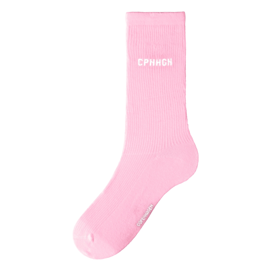 Copenhagen Studios Basicsocken, (Packung, 3 Paar), mit Rippstruktur und Stickerei