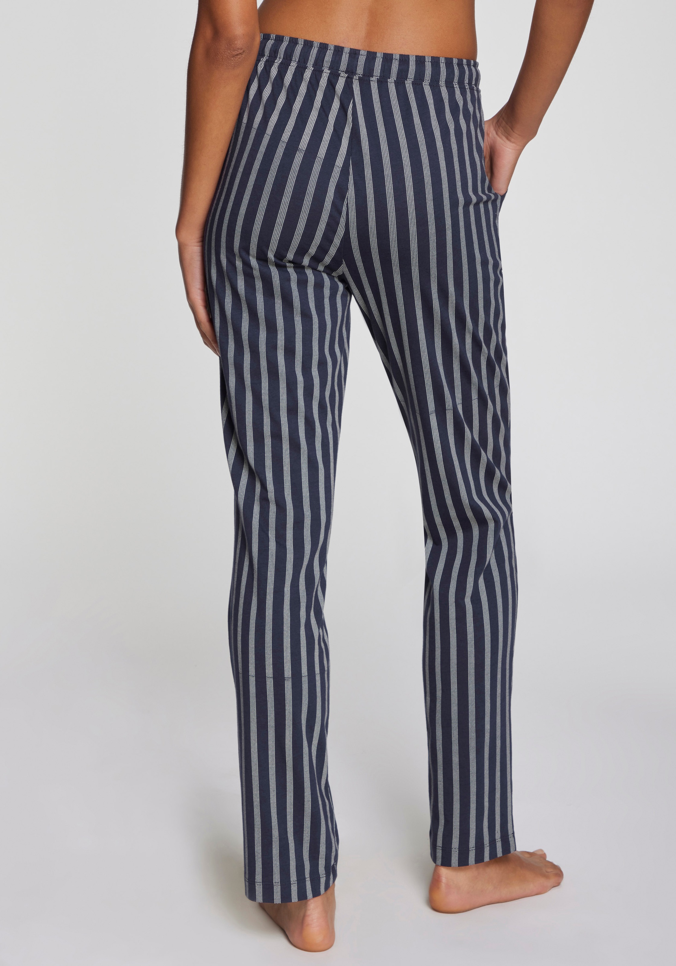 Vivance Dreams Pyjamahose, Mit schönem Muster