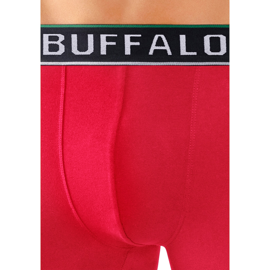 Buffalo Boxer »Boxershorts für Herren«, (Packung, 3 St.), aus Baumwoll-Mix