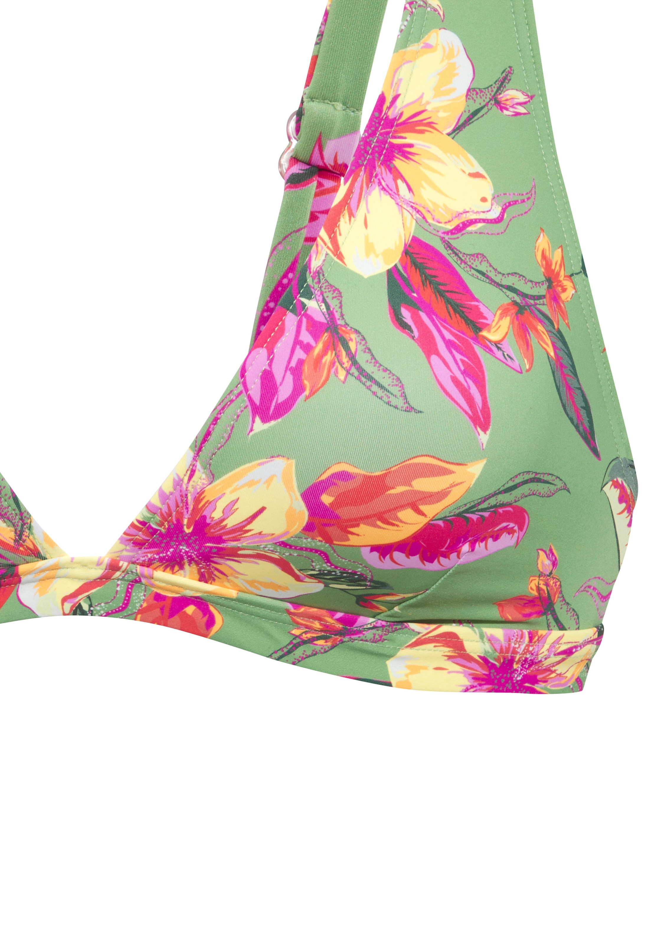LASCANA Triangel-Bikini-Top »Malia«, mit tropischem Print