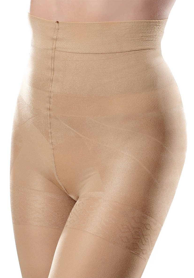 LASCANA Feinstrumpfhose 40 2 Stk. tlg. Bodyshaper mit extrahohem Bund