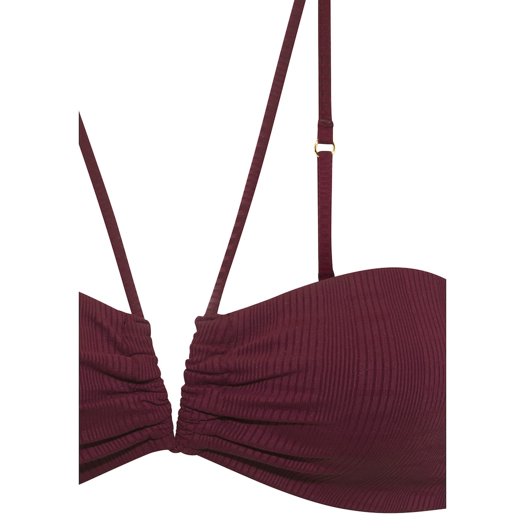 Copenhagen Studios Bandeau-Bikini-Top »Nela«, mit V-förmigem Cut-Out vorn