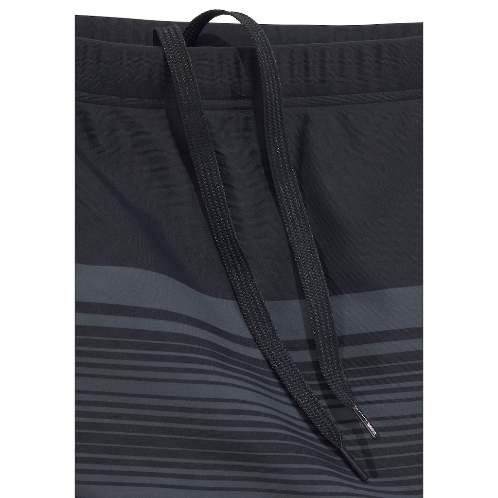 Venice Beach Boxer-Badehose, im Streifendesign