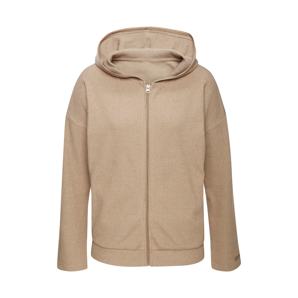 French Connection Sweatjacke, weiche Rippstruktur, Loungewear