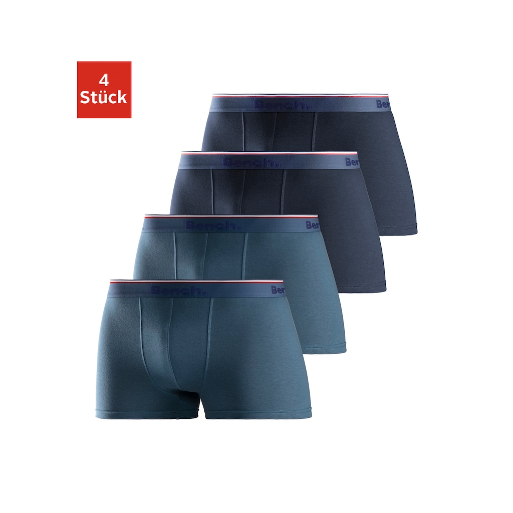 Bench. Boxer »Boxershorts für Herren«, (Packung, 4 St.), aus Baumwoll-Mix