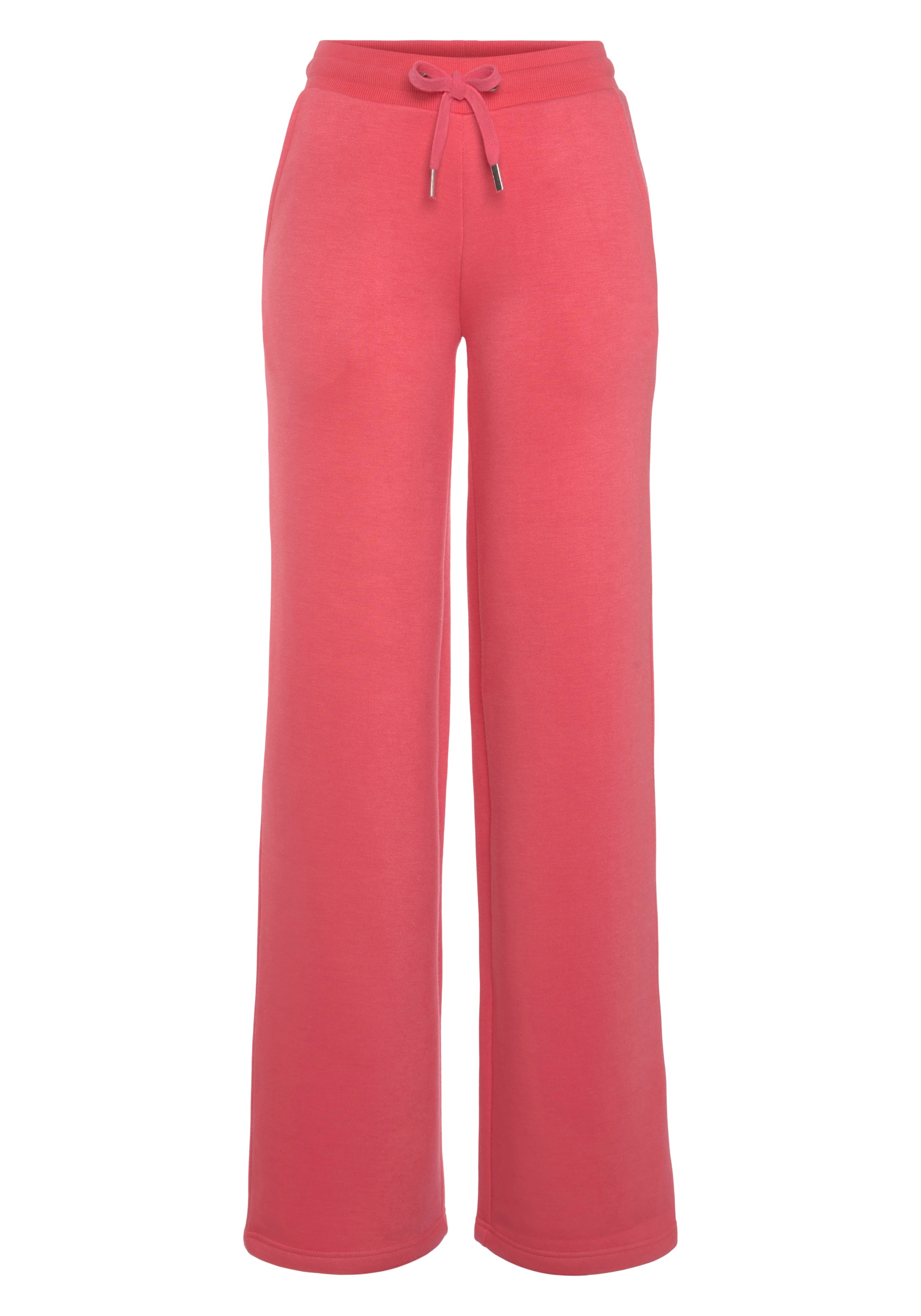 Vivance Relaxhose, mit weitem Bein und aus ultraweicher Sweatqualität, Loungewear