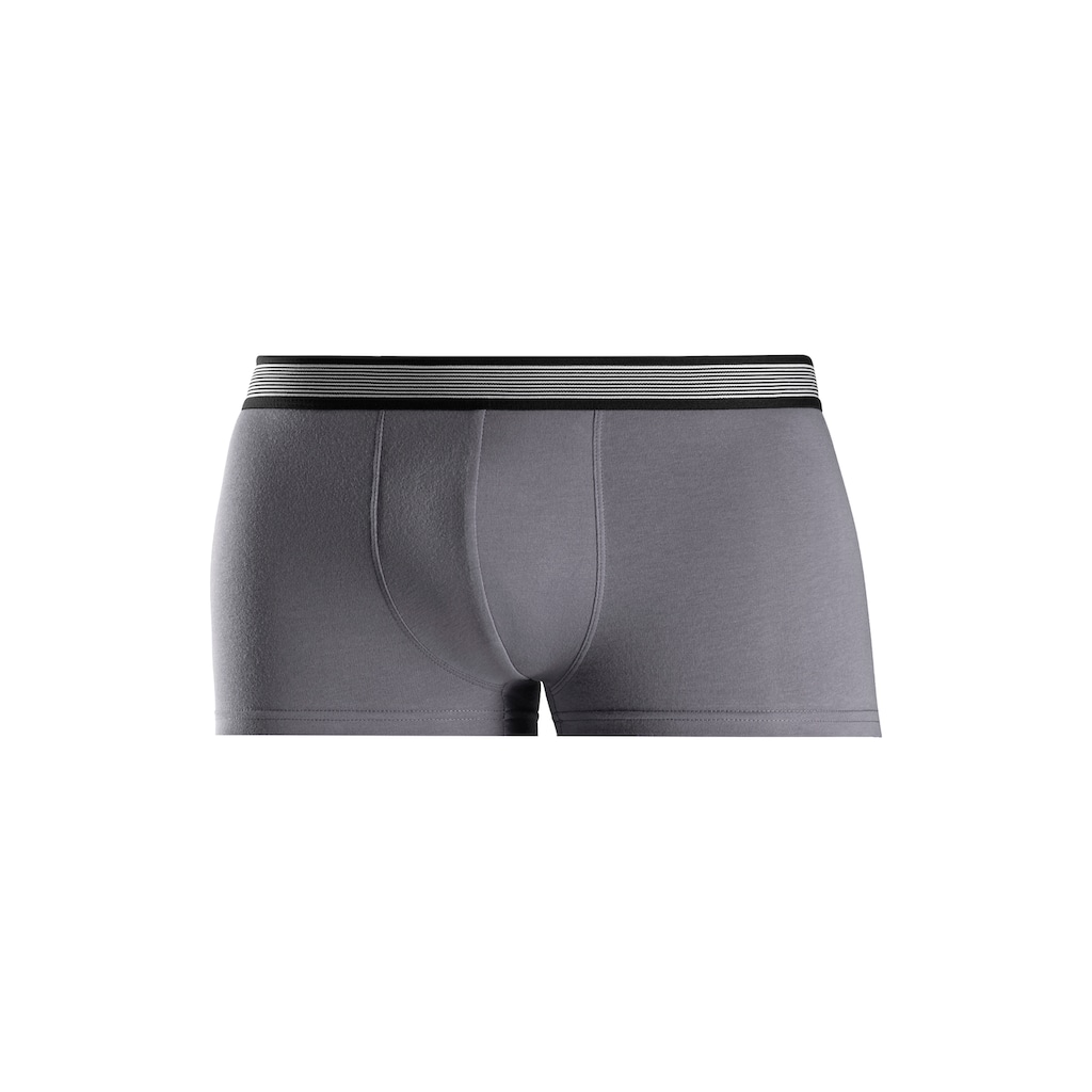 H.I.S Hipster, (Packung, 4 St.), knapp sitzende Boxershorts aus Baumwollmischung