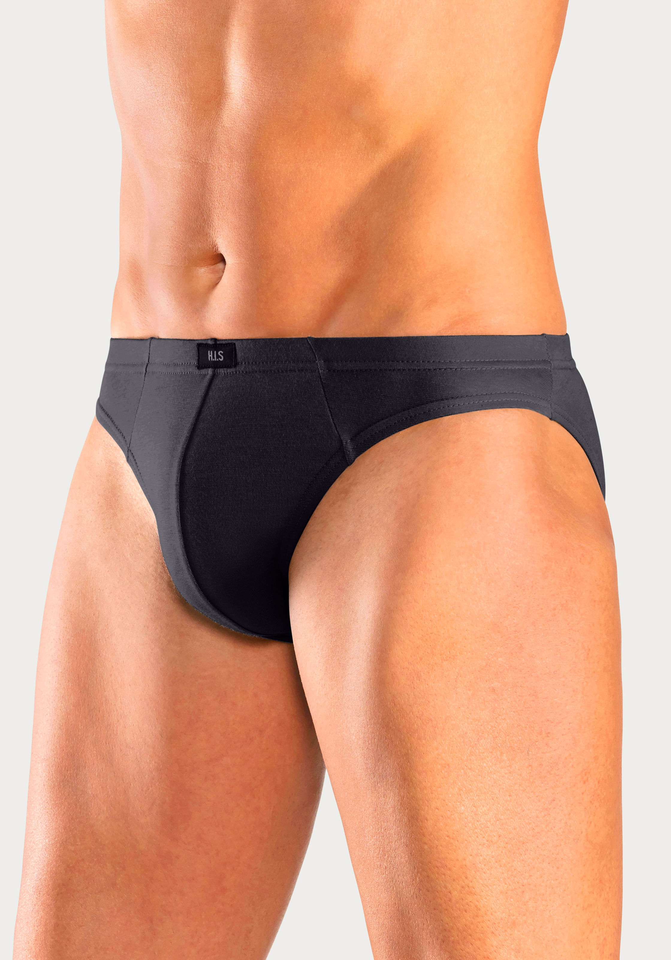 H.I.S Slip "Herren Minislip" Packung, 10 Stk. in Baumwoll-Mix