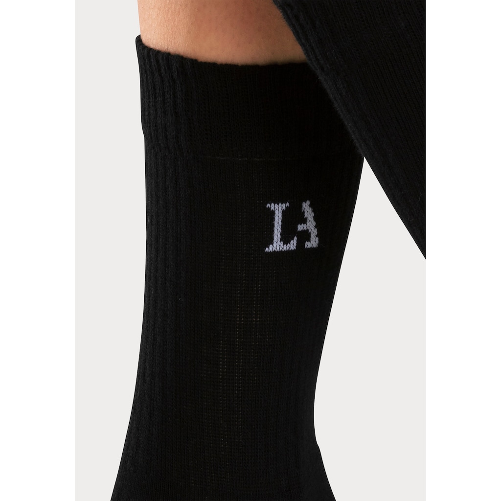 LASCANA ACTIVE Tennissocken, (Packung), mit Frotteé