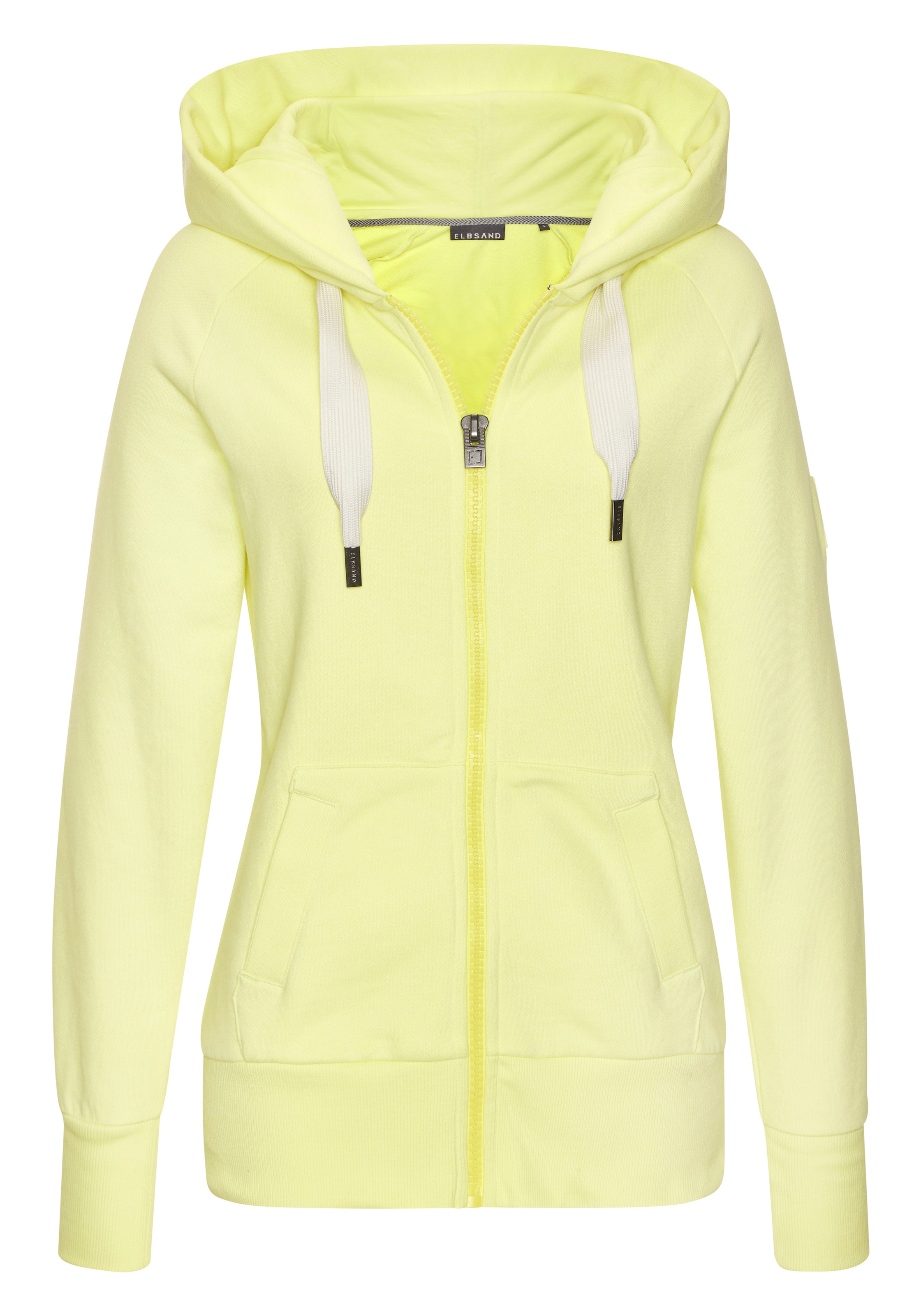 Elbsand Sweat à capuche »Kelina« avec broderie logo sur la capuche, veste de loisirs confortable avec poches