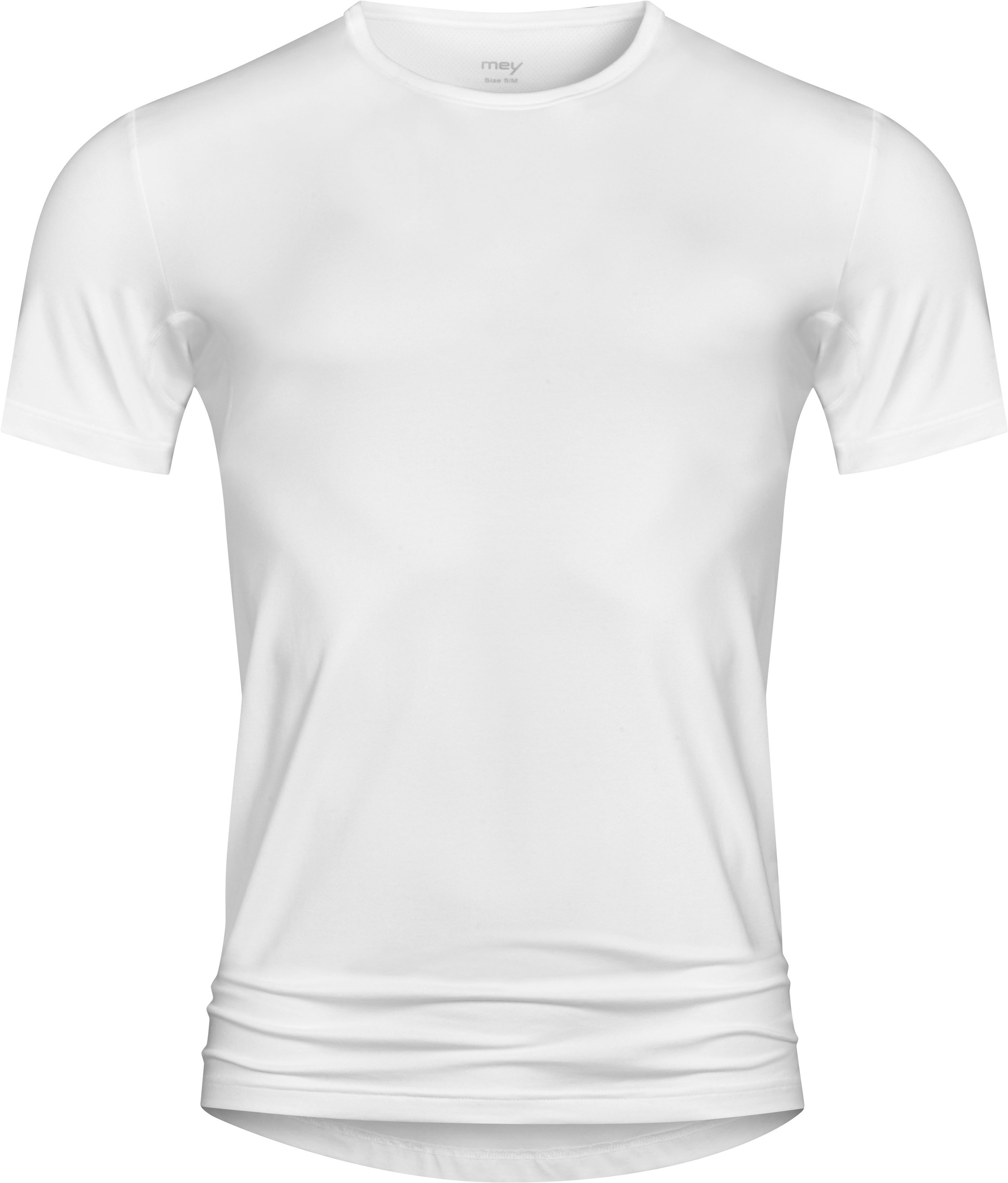 Mey Unterziehshirt »Dry Cotton Functional« Kurzarm, Rundhals-Ausschnitt, Single Jersey, mit extra-langem Rücken