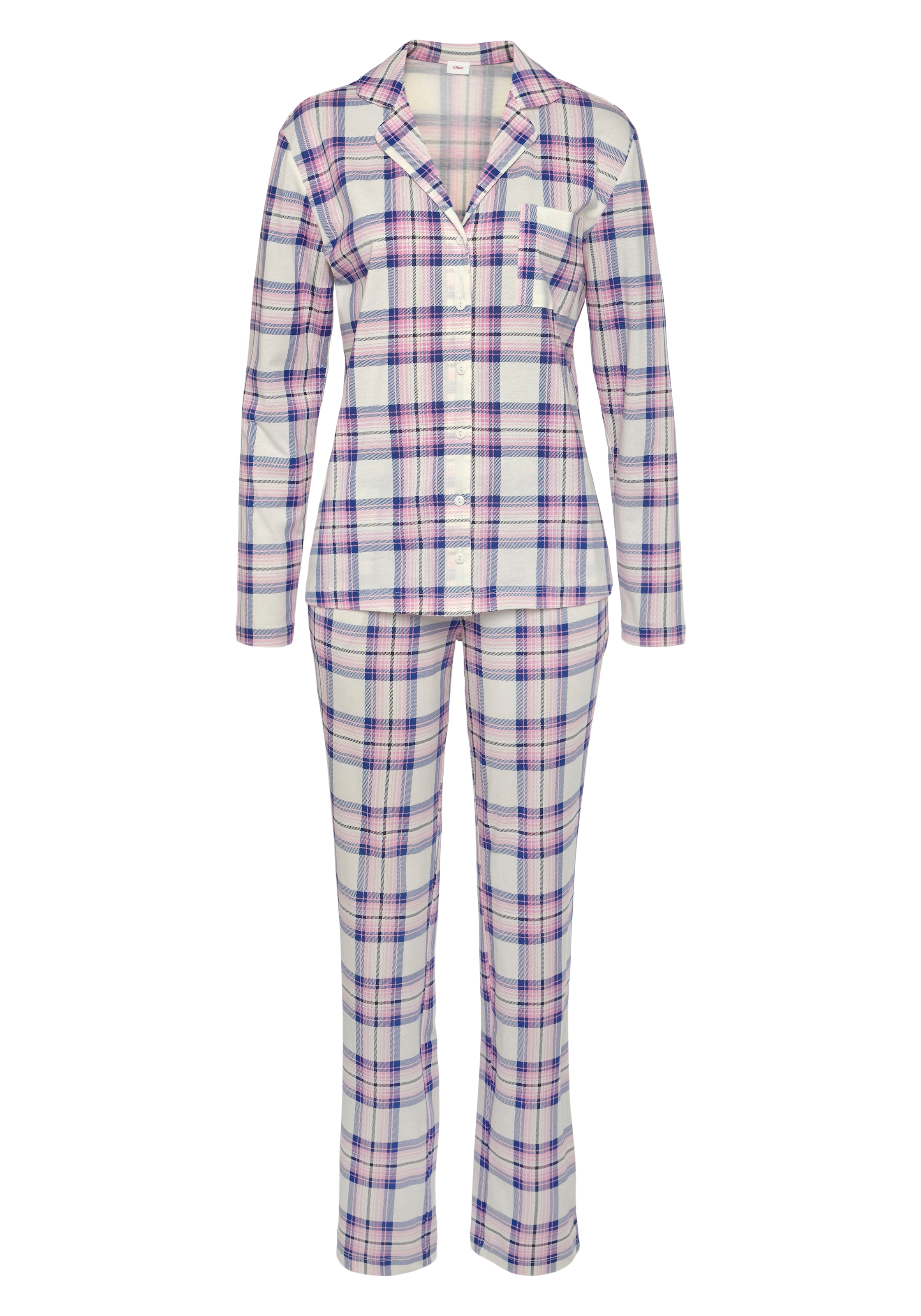 s.Oliver Pyjama, (2 tlg.), im klassischen Stil