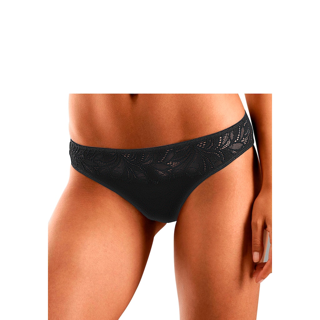Vivance Bikinislip, (5er-Pack), aus elastischer Baumwoll-Qualität