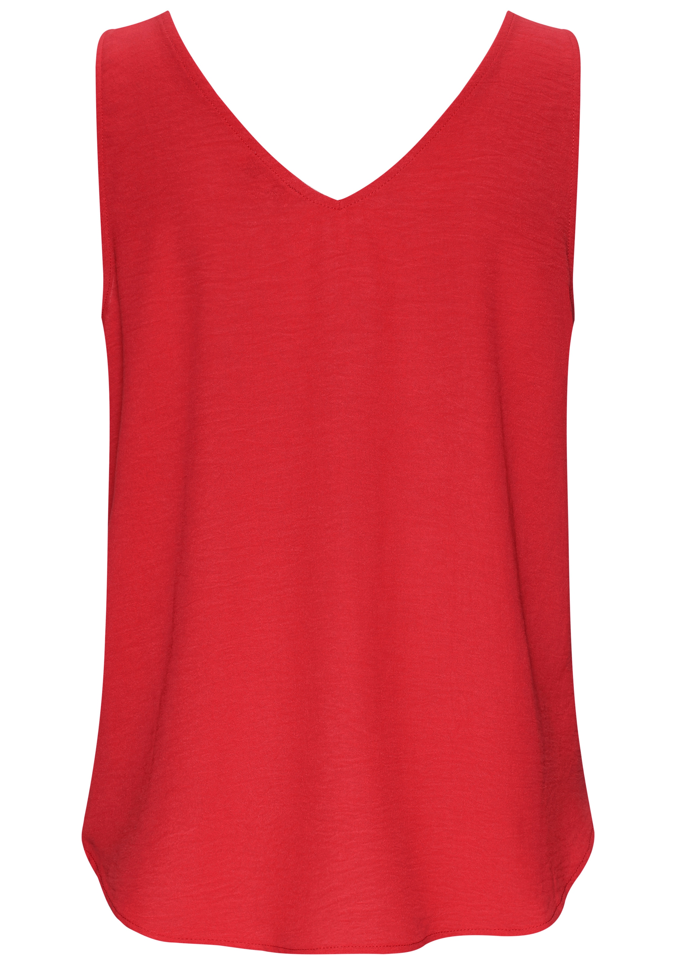 Vivance Blusentop, mit V-Ausschnitt, Basic, Damentop