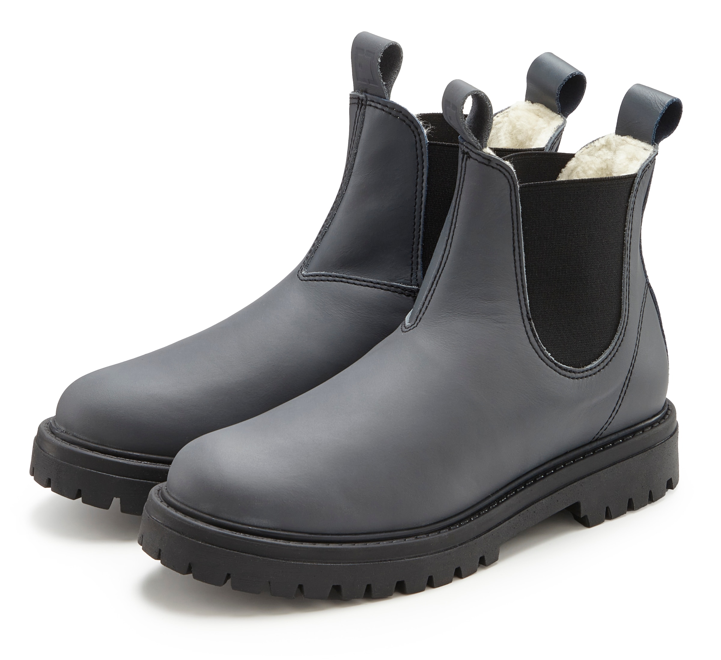 Elbsand Stiefelette  aus Leder im klassischen Chelsea-Look, Stiefel, Boots, Winterstiefel
