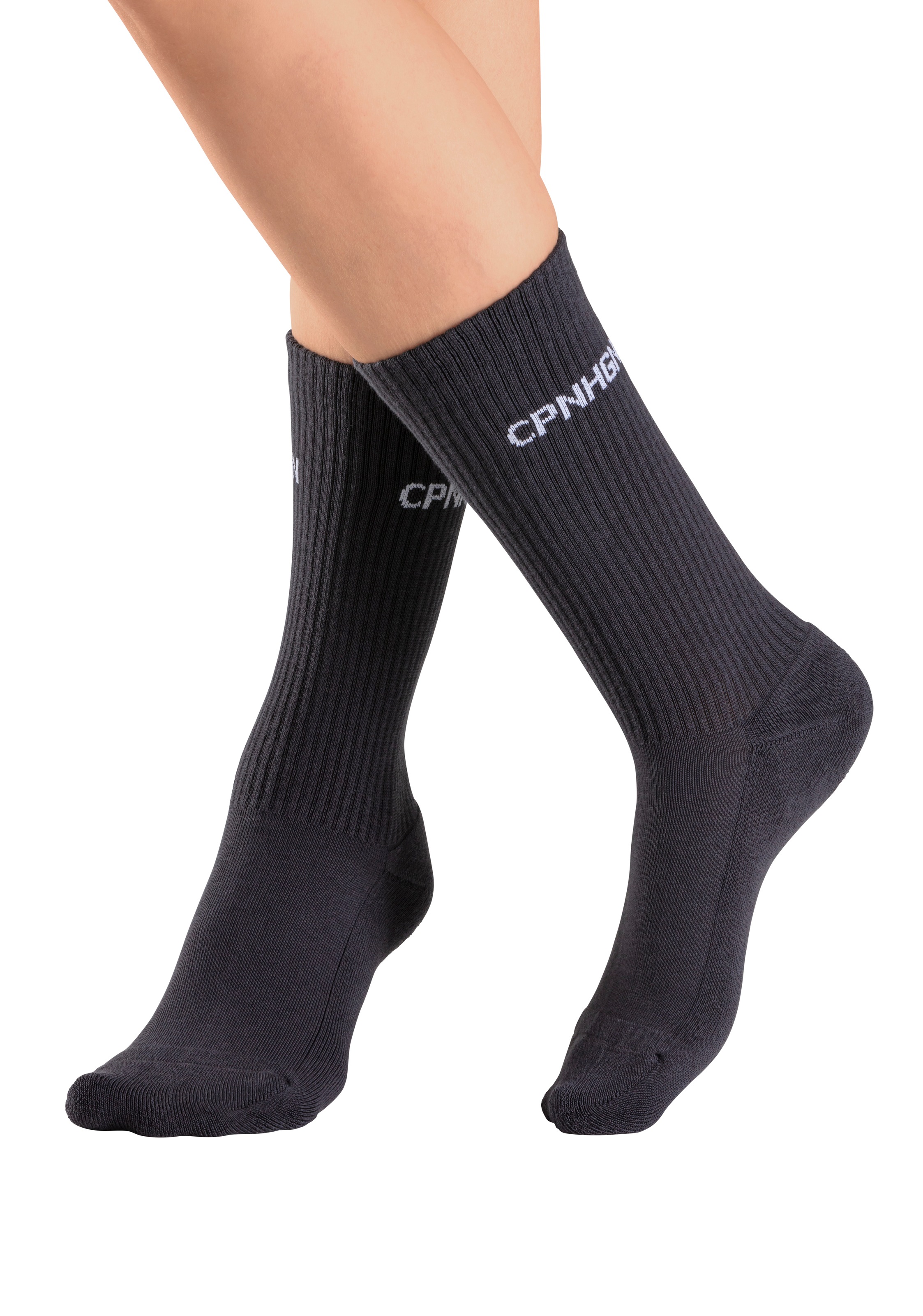Copenhagen Studios Tennissocken, (Packung, 3 Paar), mit Halbfussfrottee
