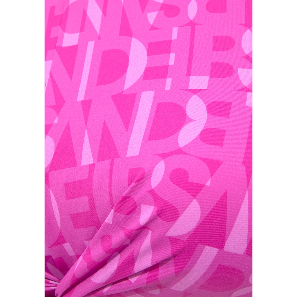 Elbsand Crop-Bikini-Top »Letra«, mit tollem Wording