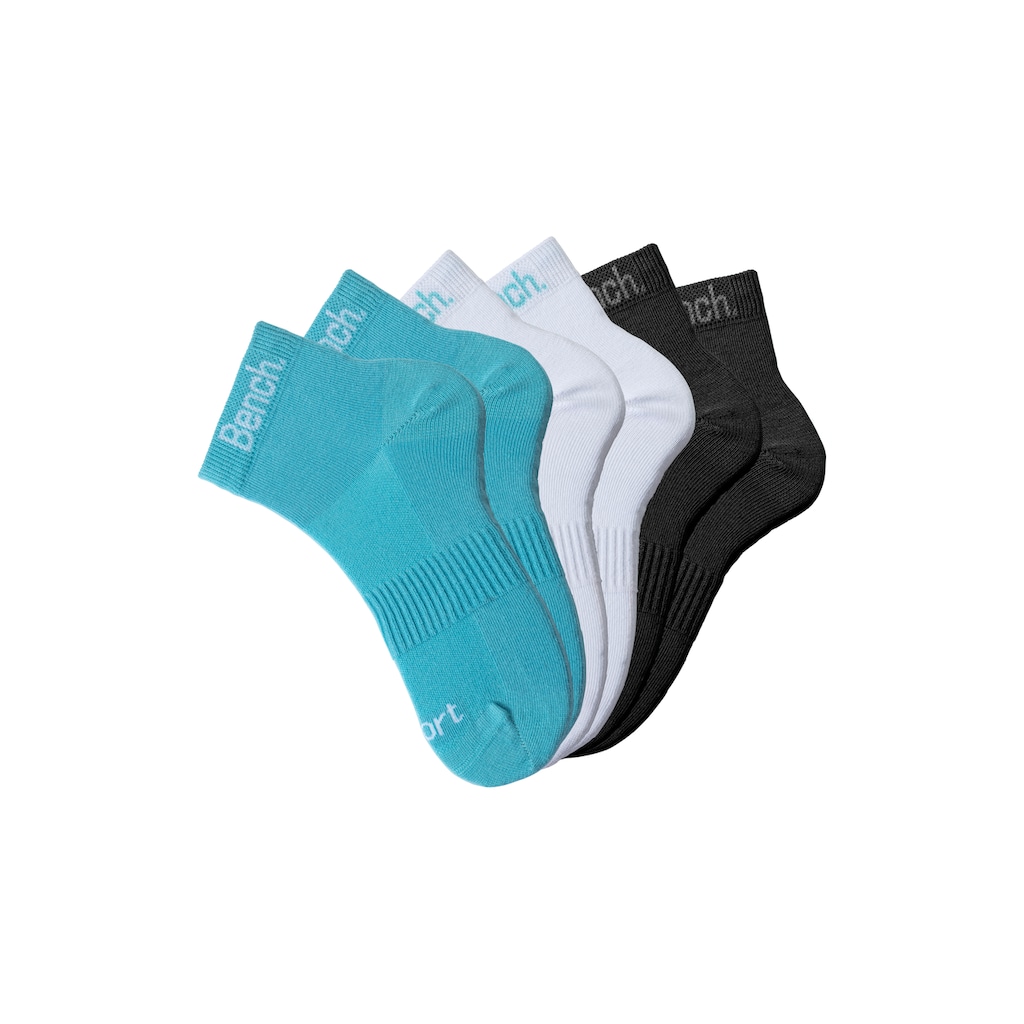 Bench. Sportsocken, (Packung, 6 Paar), mit antibakterieller Feuchtigkeitsregulierung