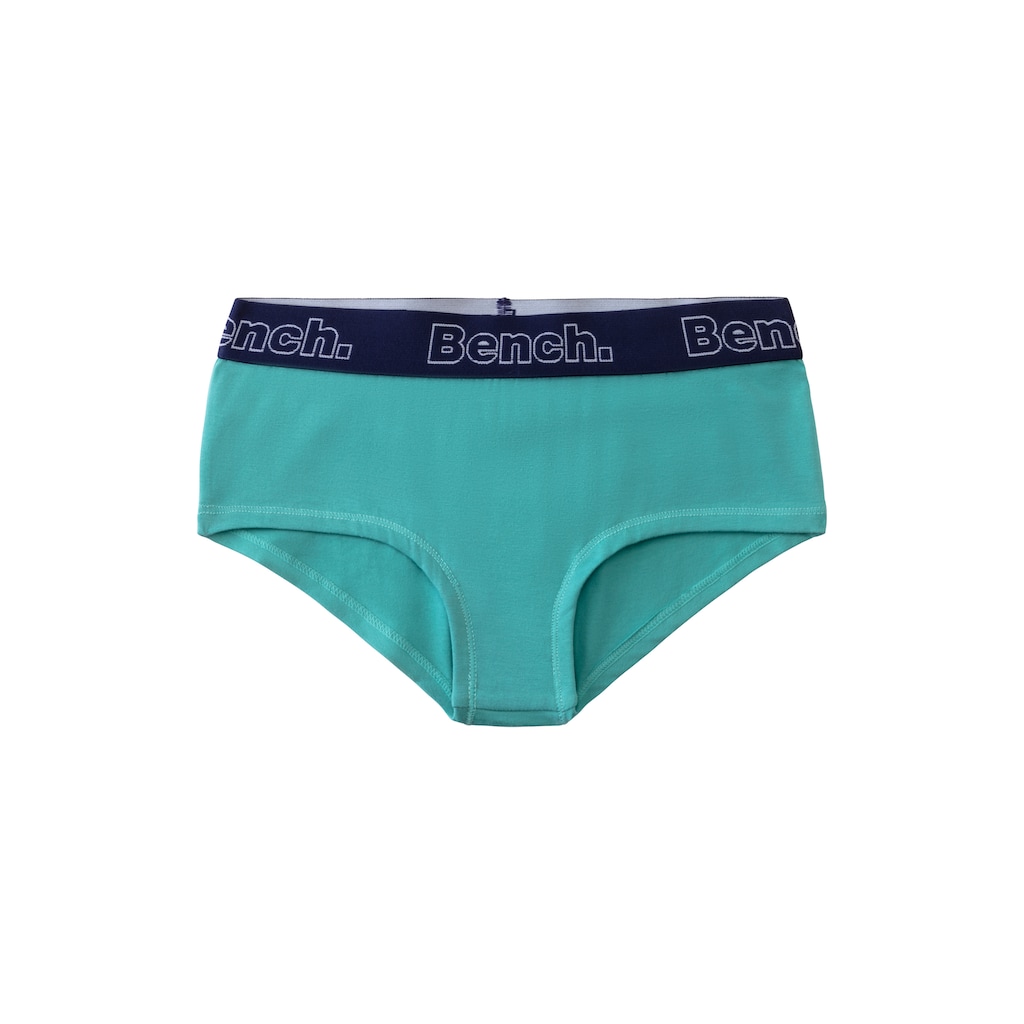 Bench. Panty, (Packung, 3 St.), mit kontrastfarbigem Webbund
