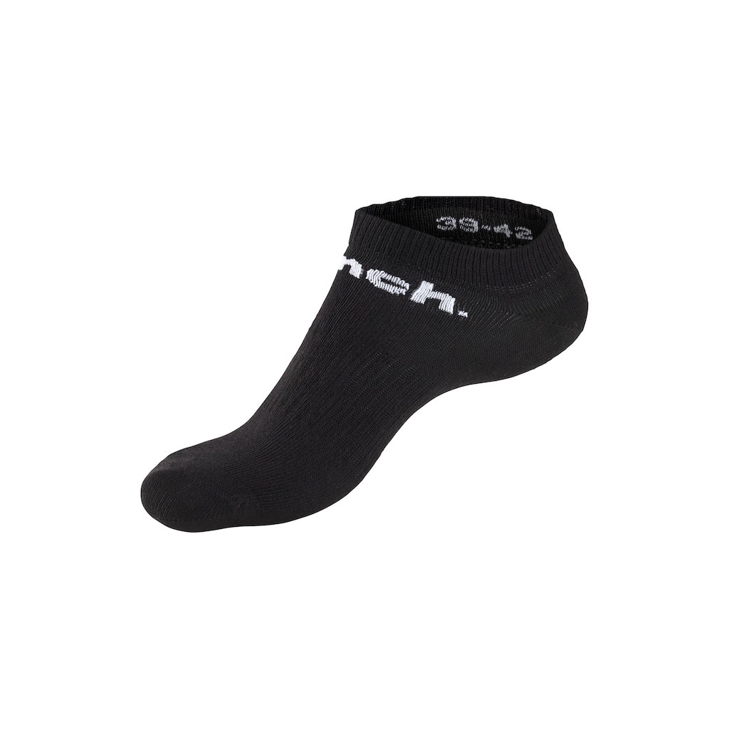 Bench. Sportsocken, (Packung, 6 Paar), Sneakersocken mit klassischem Logoschriftzug